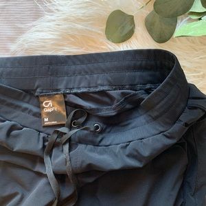 Gap Athletic Black Cuffed Athletic Pants